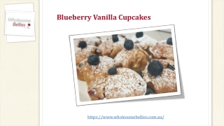 Vanilla Blueberry Cupcakes - Vegan Dessert Recipes | Whole Food Plant Based Reci