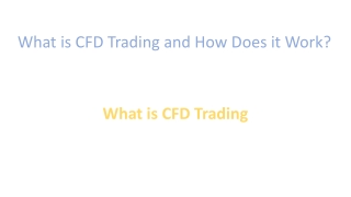 What is CFD Trading and How Does it pdf