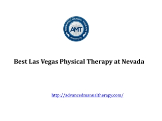 Las Vegas Physical Therapy Nevada