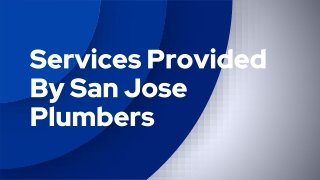 San Jose Plumbers