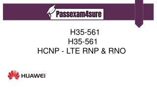 Get H35-561 Dumps PDF - 100% Brilliant Results With PassExam4Sure