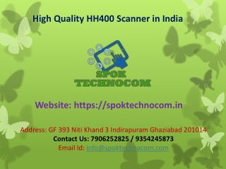 High Quality HH400 Scanner in India