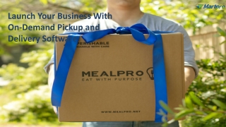 Launch Your Business With On-Demand Pickup and Delivery Software