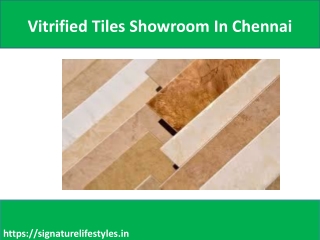 Vitrified Tiles Showroom In Chennai