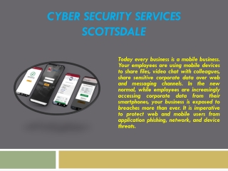 Cyber Security Services Scottsdale