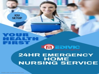 Hire Medivic Home Nursing Service in Patna Modern ICU Setup