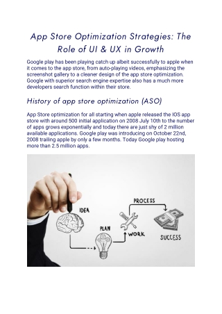 App Store Optimization Strategies