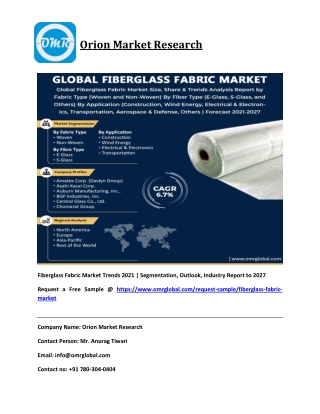 Fiberglass Fabric Market