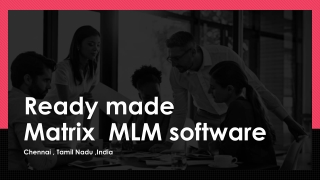MATRIX MLM SOFTWARE