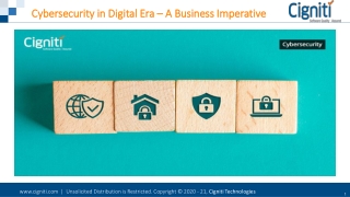 Cybersecurity in Digital Era – A Business Imperative