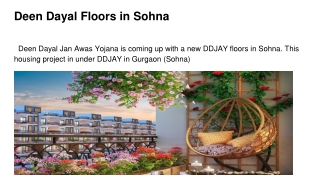 Deen Dayal Floors in Sohna