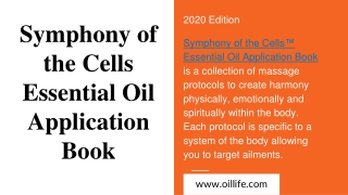Symphony of the Cells Essential Oil Application Book