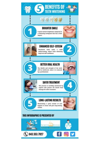 5 Benefits of Teeth Whitening