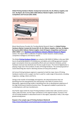 Global Printing Hardware Market