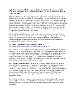 Agriculture Technology Market (1)