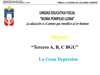 Crisis-de-los-anos-treinta Gran Depresion