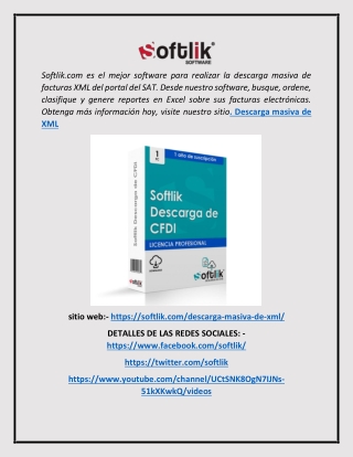 Descarga Masiva de XML  Softlik.com (1)