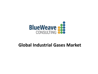 Global Industrial Gases Market 2021