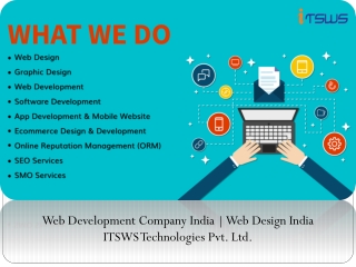 Java, PHP and WordPress development Services - ITSWS Technologies