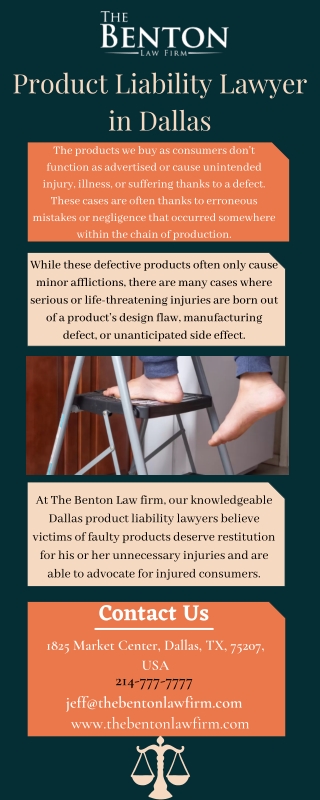 Product Liability Lawyer in Dallas