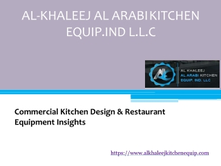 Commercial Kitchen Design & Restaurant Equipment Insights