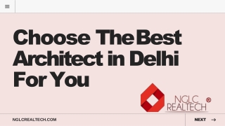 Choose The Best Architect in Delhi  For You