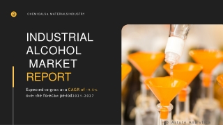 Industrial alcohol market research report 2021-2027