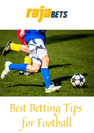 Best Betting Tips for Football