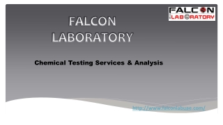 Chemical Testing Services & Analysis 