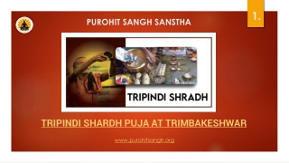 TRIPINDI SHARDH PUJA AT TRIMBAKESHWAR