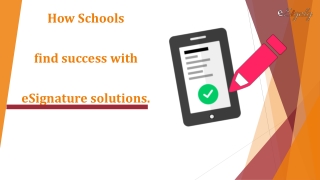 How Schools find success with eSignature solutions