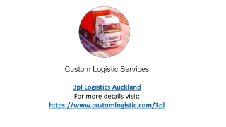 3PL Logistics Auckland Services