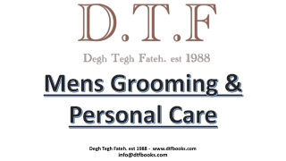 Men's Grooming & Personal Care