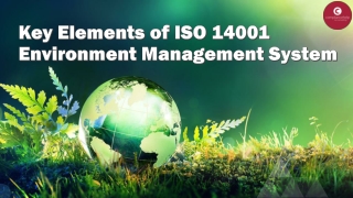 Key Elements of ISO 14001 Environment Management System