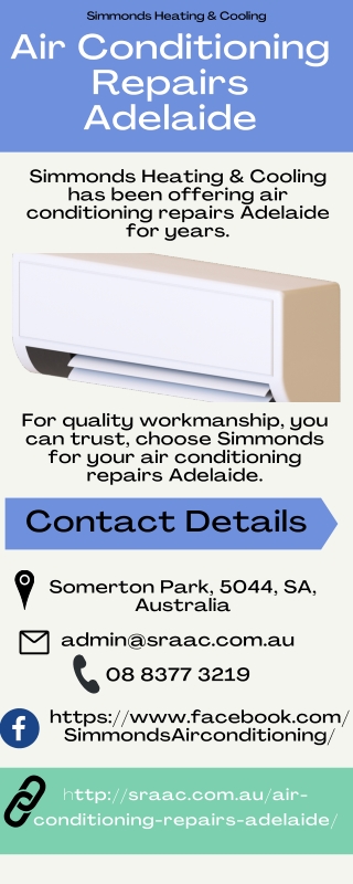 Air Conditioning Repairs Adelaide