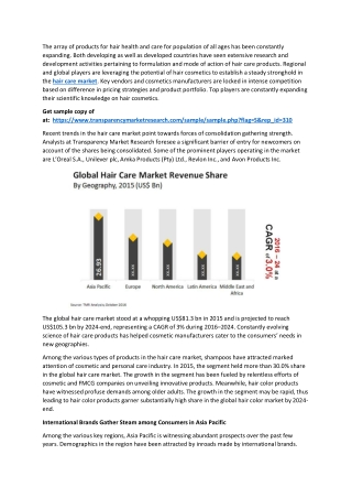 Hair Care Market