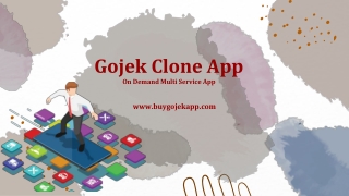 Gojek Clone: On Demand Multi Service App