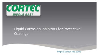 Liquid Corrosion Inhibitors for Protective Coatings