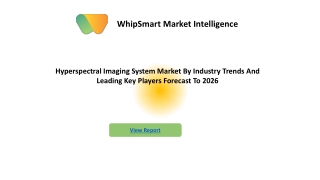 Hyperspectral Imaging System Market