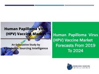 Human Papilloma Virus (HPV) Vaccine Market Research Report- Forecasts From 2019