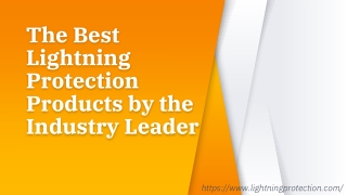 The Best Lightning Protection Products by the Industry Leader