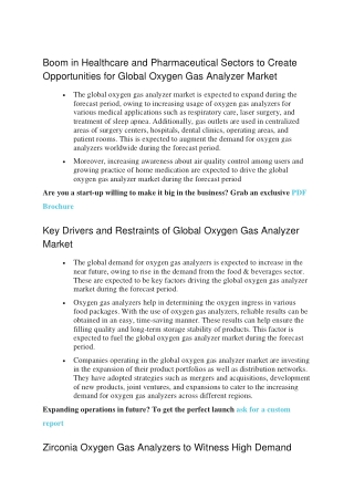Oxygen Gas Analyzer Market-converted
