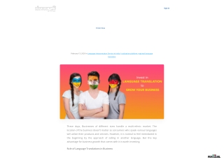 Invest in Language Translation to Grow Your Business - Devnagri