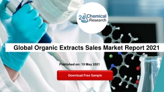 Global Organic Extracts Sales Market Report 2021