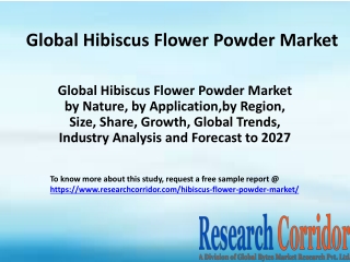 Global-Hibiscus-Flower-Powder-Market