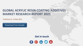 Global Acrylic Resin Coating Additives Market Research Report 2021