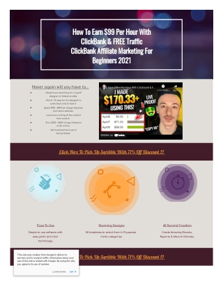 How To Earn $99  Per Hour With Clickbank &amp; FREE Traffic  Clickbank Affiliate Marketing For Beginners 2021