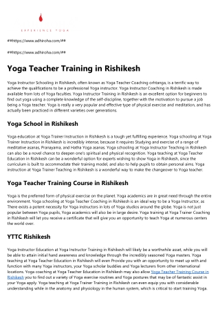 Yoga Classes in Rishikesh