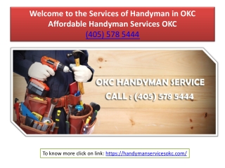 Handyman in OKC