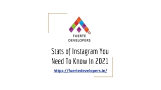 Stats of Instagram You Need To Know In 2021